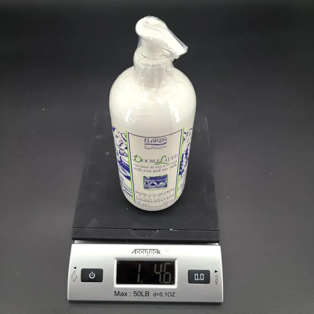 Elariia Double Latte Moisturizing Shower & Bath Cream 16.8 oz Sensitive Skin